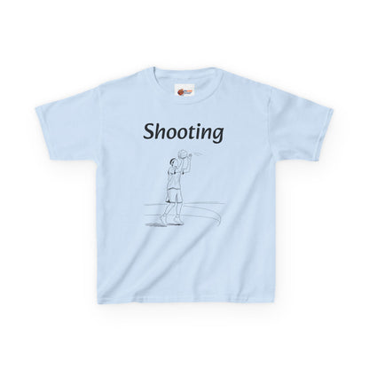 Kids Shooting Tee for Young Athletes.