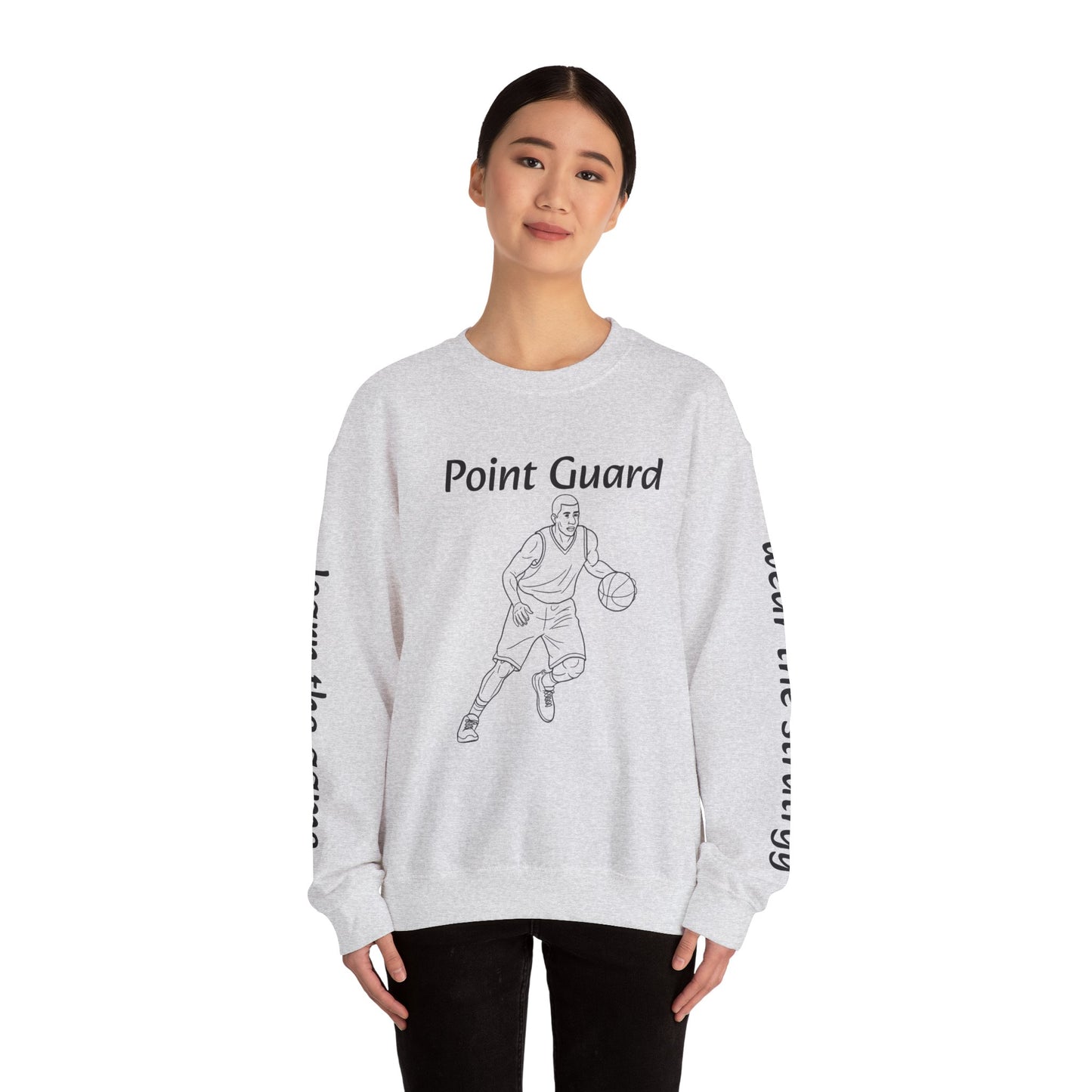Unisex Heavy Blend™ Crewneck Point Guard.