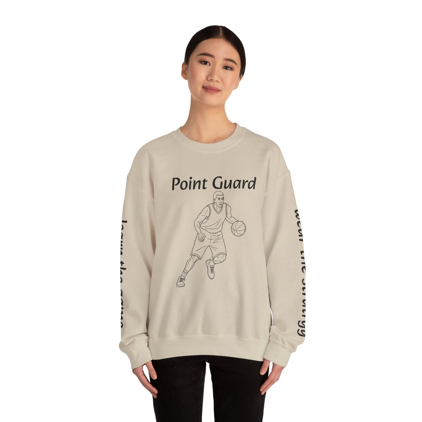 Unisex Heavy Blend™ Crewneck Point Guard.