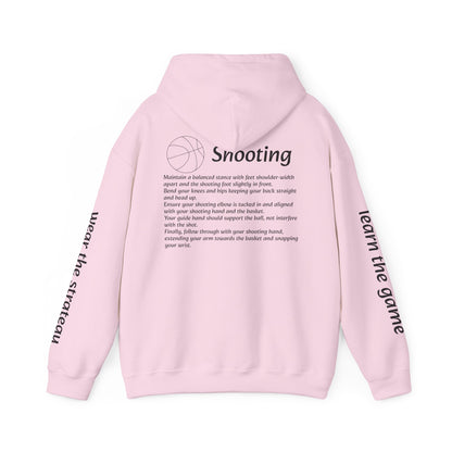 Unisex Heavy Blend Sweatshirt with Shooting Design.