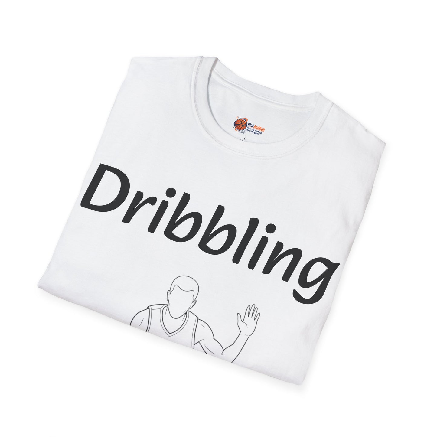 Unisex Graphic Tee with Dribbling Design