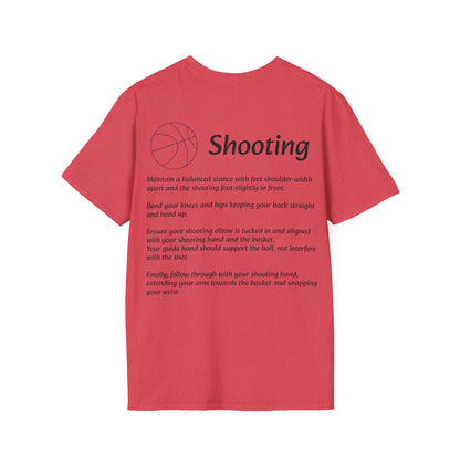 Unisex Graphic Tee with Shooting Design