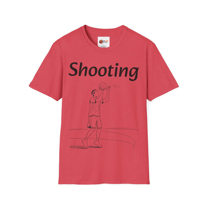 Unisex Graphic Tee with Shooting Design