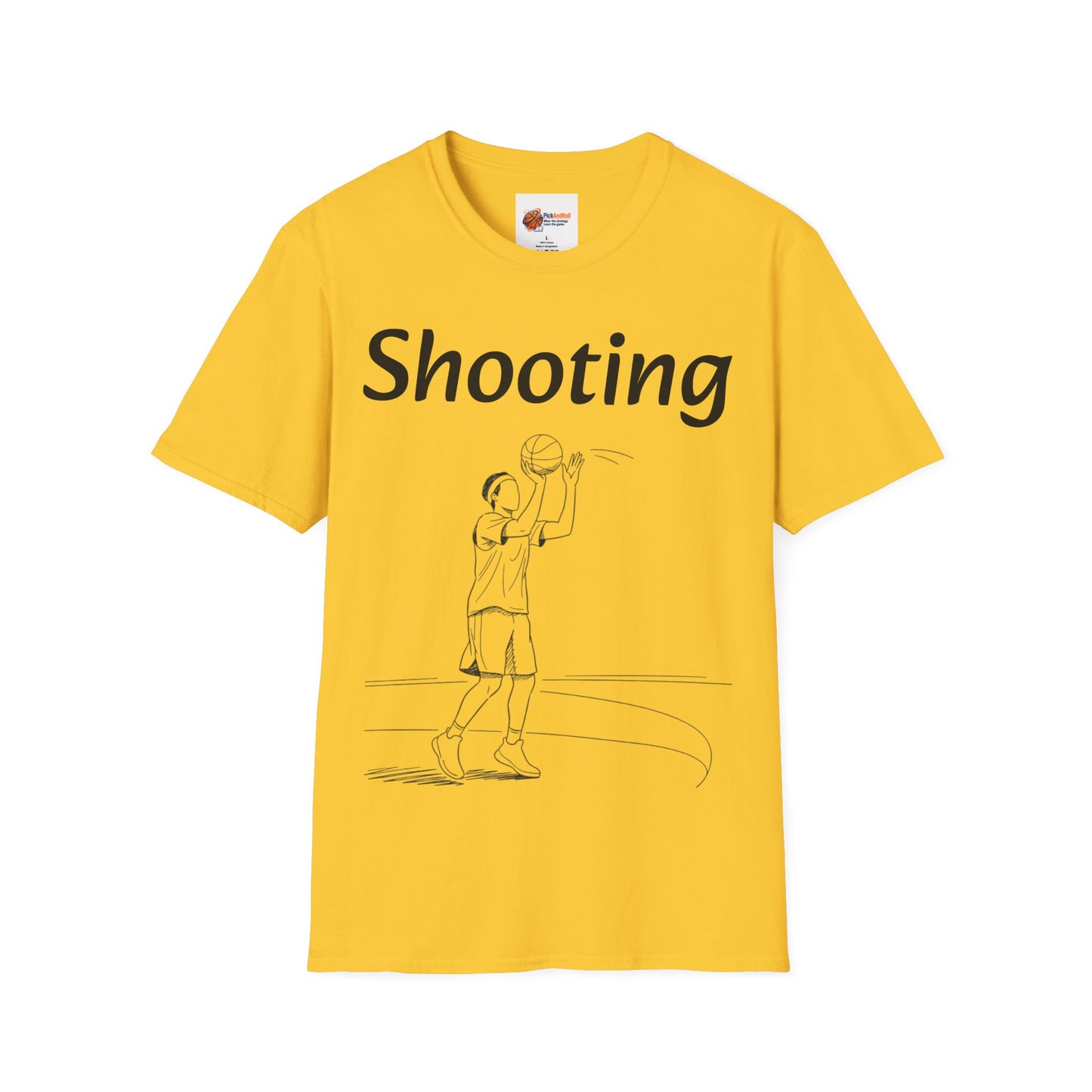 Unisex Graphic Tee with Shooting Design