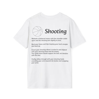 Unisex Graphic Tee with Shooting Design
