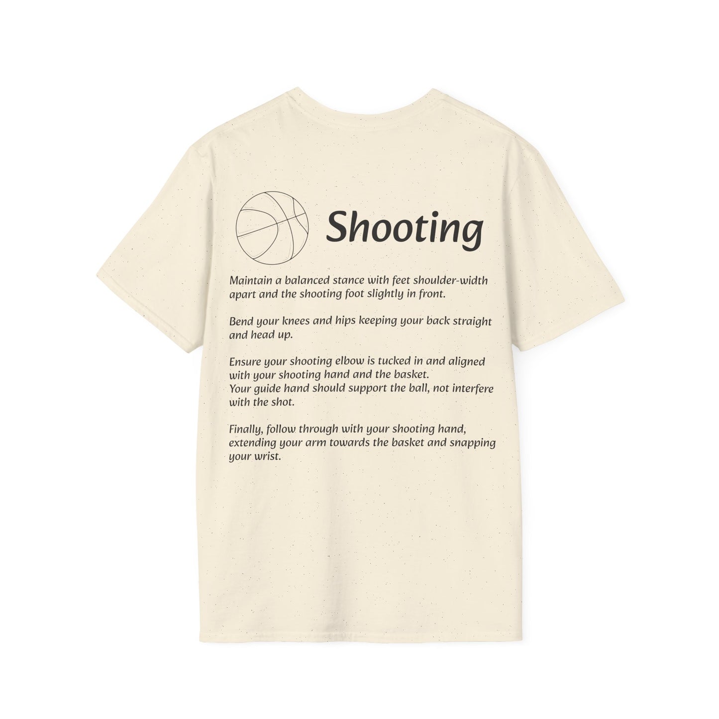 Unisex Graphic Tee with Shooting Design