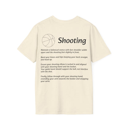 Unisex Graphic Tee with Shooting Design