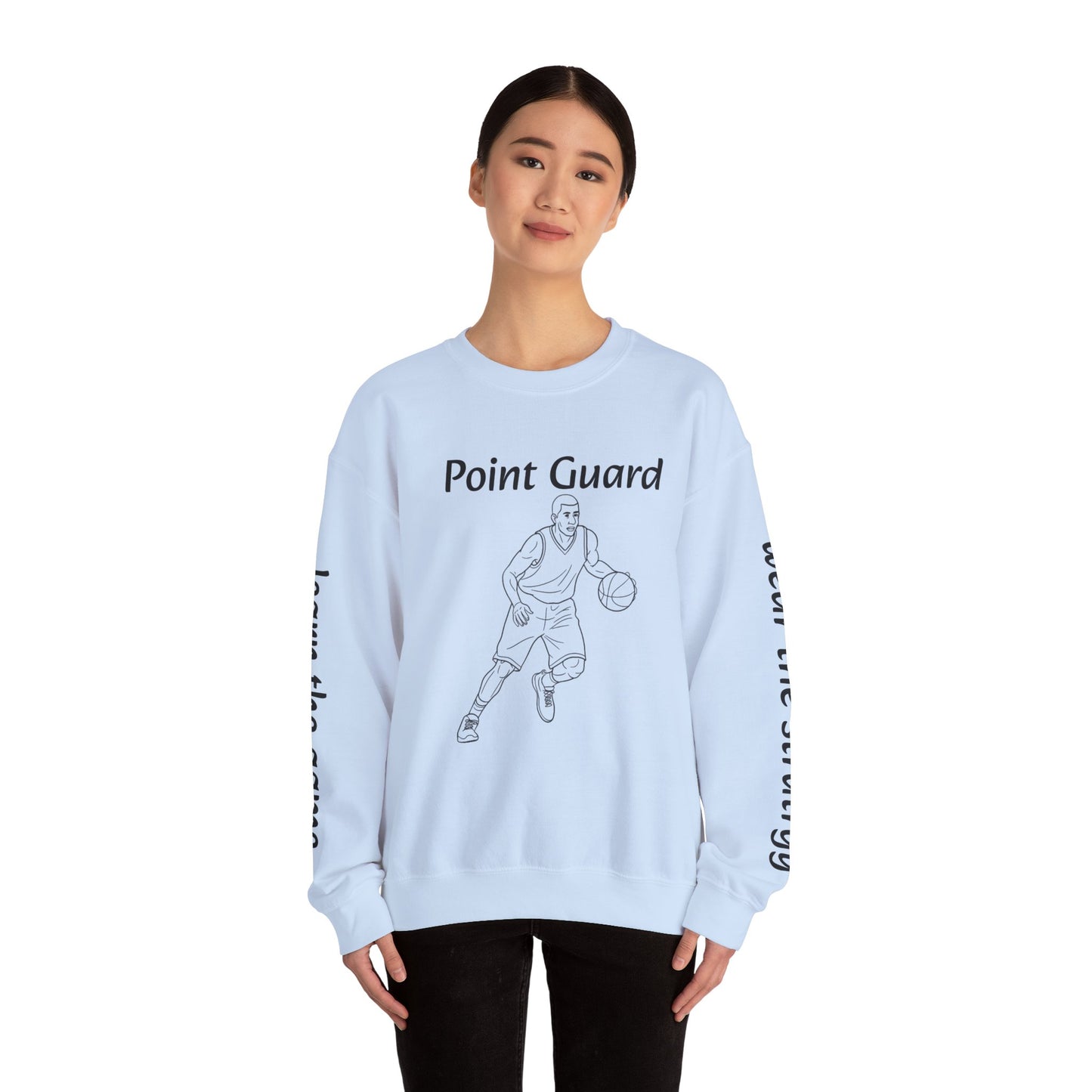 Unisex Heavy Blend™ Crewneck Point Guard.