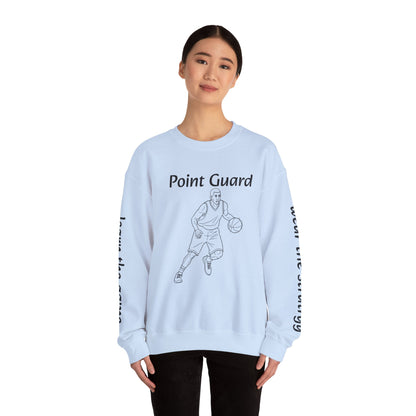 Unisex Heavy Blend™ Crewneck Point Guard.