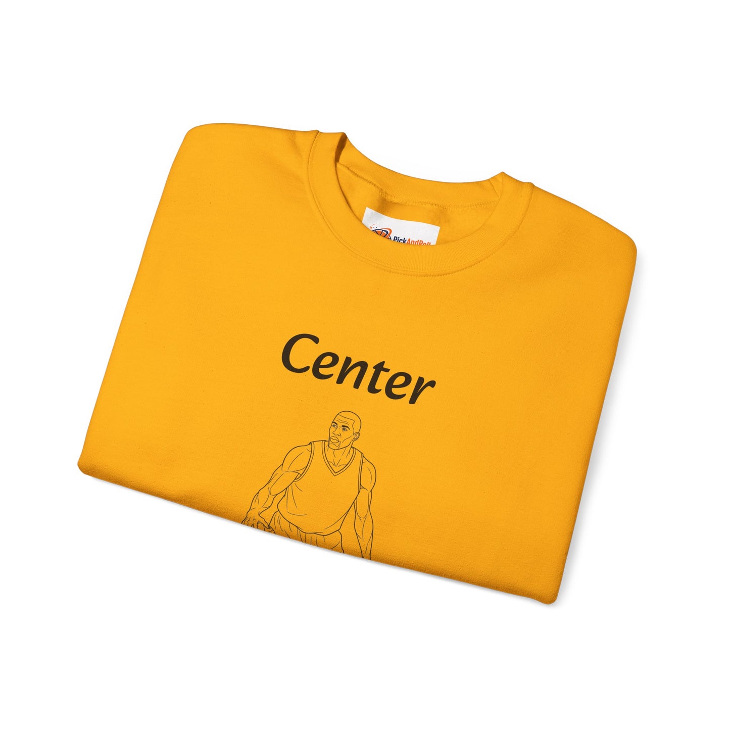 Unisex Heavy Blend™ Crewneck Center.