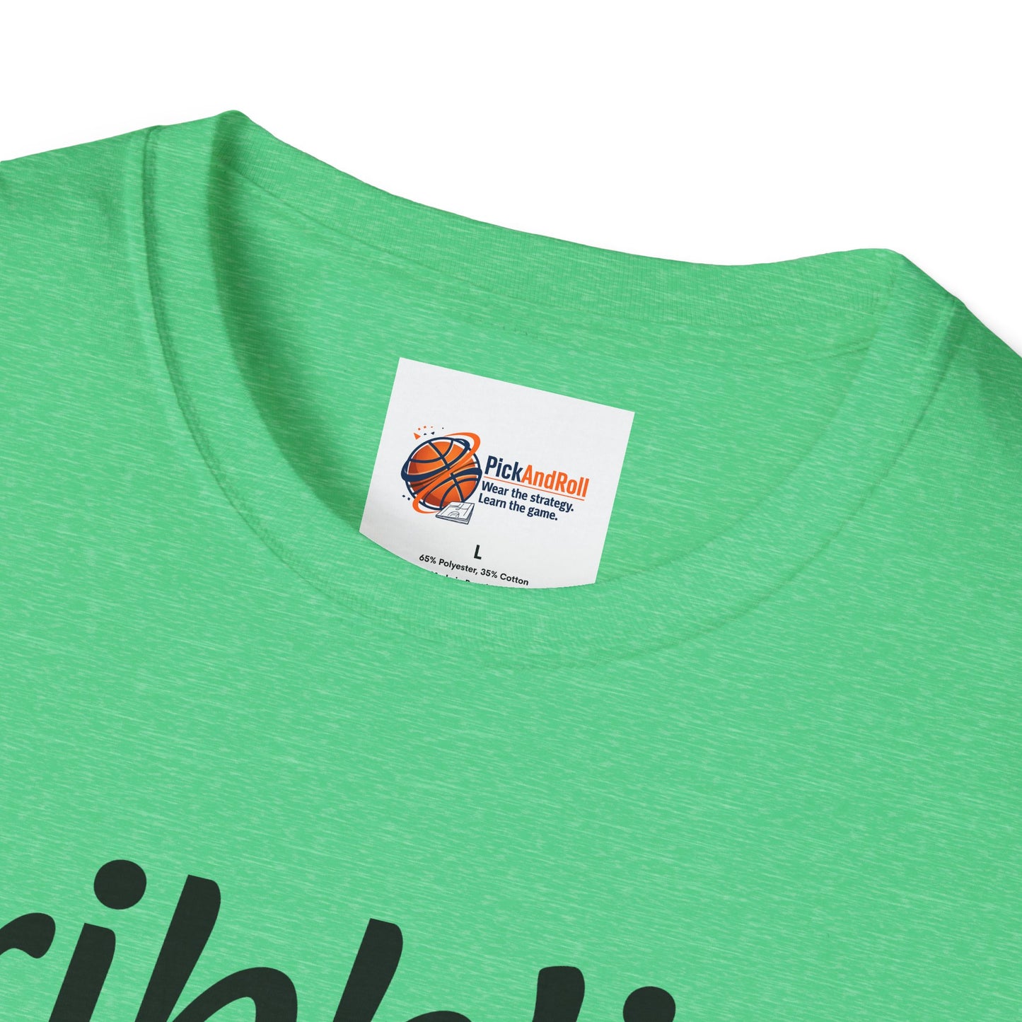 Unisex Graphic Tee with Dribbling Design