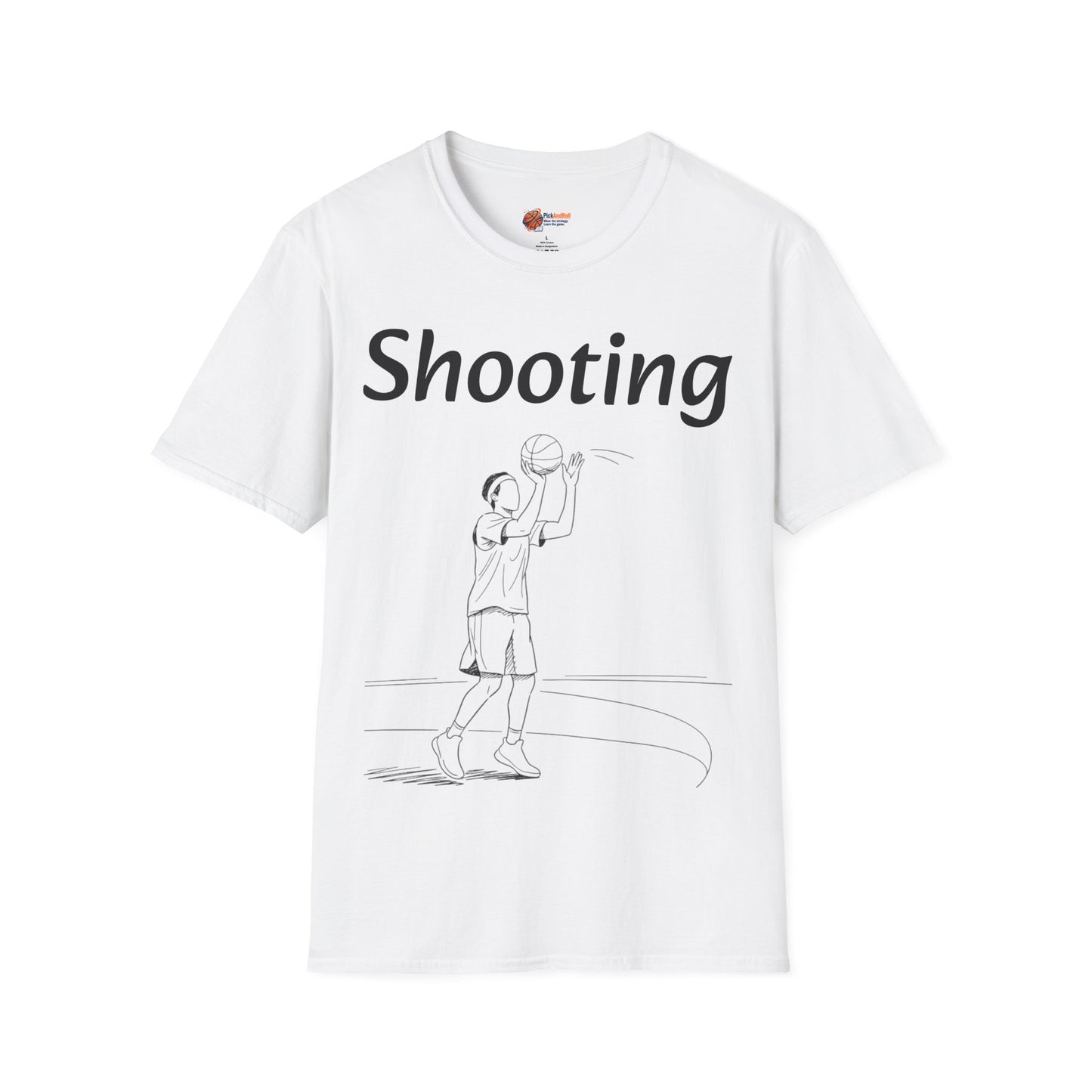 Unisex Graphic Tee with Shooting Design
