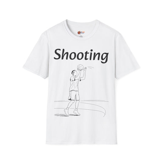 Unisex Graphic Tee with Shooting Design