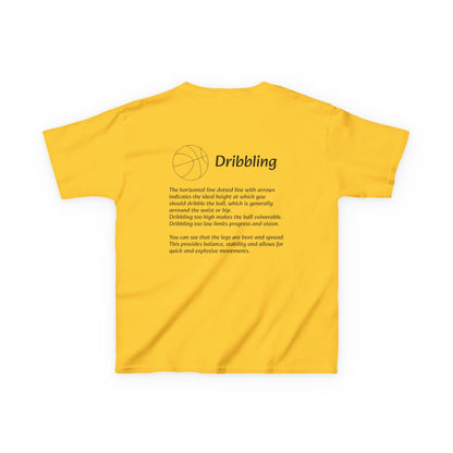 Kids Dribbling Tee for Young Athletes.