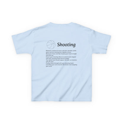 Kids Shooting Tee for Young Athletes.