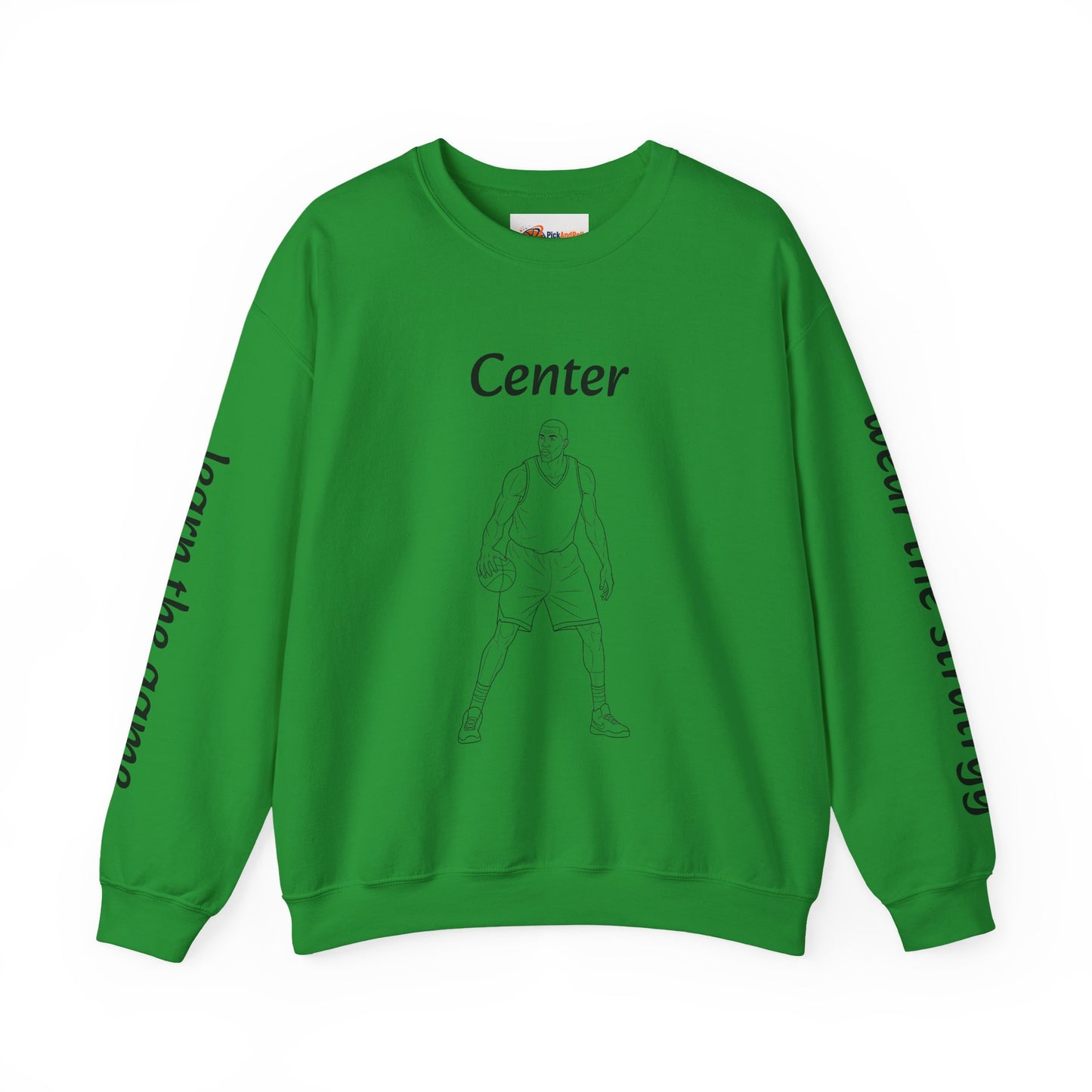 Unisex Heavy Blend™ Crewneck Center.