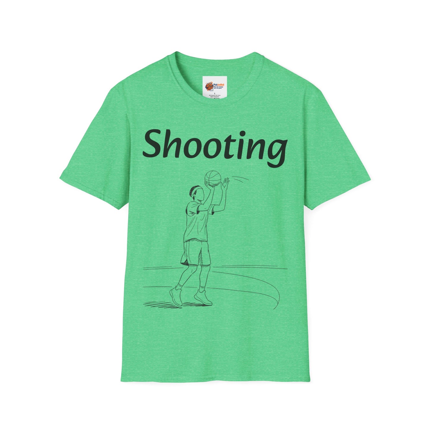 Unisex Graphic Tee with Shooting Design