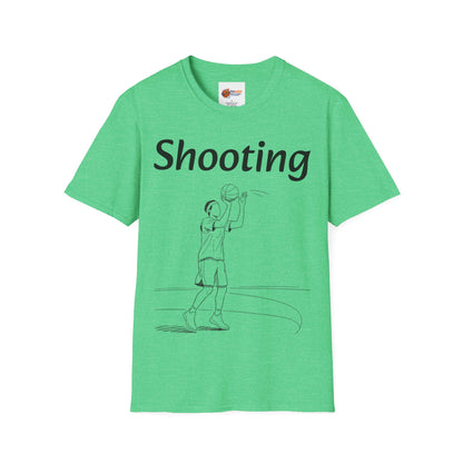 Unisex Graphic Tee with Shooting Design