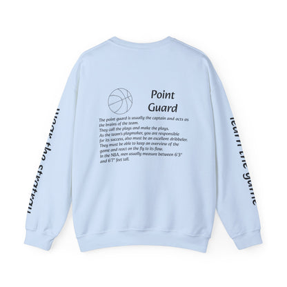 Unisex Heavy Blend™ Crewneck Point Guard.