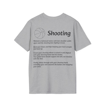 Unisex Graphic Tee with Shooting Design