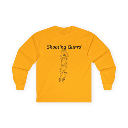 Shooting Guard Unisex Long Sleeve Shirt.
