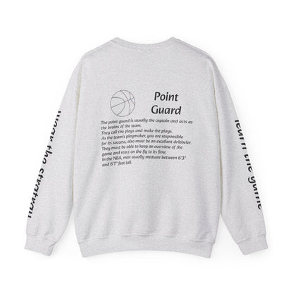 Unisex Heavy Blend™ Crewneck Point Guard.
