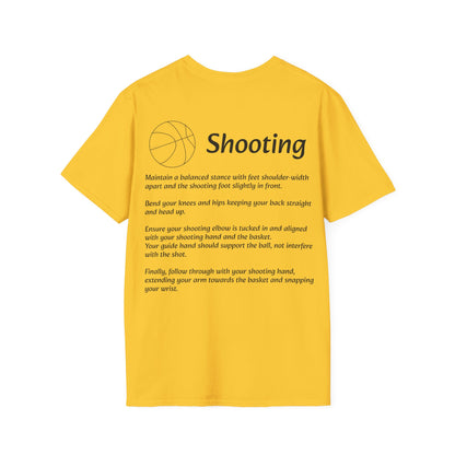Unisex Graphic Tee with Shooting Design