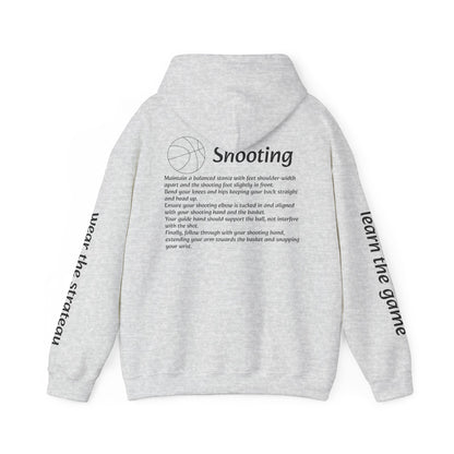 Unisex Heavy Blend Sweatshirt with Shooting Design.