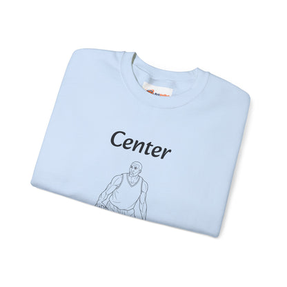 Unisex Heavy Blend™ Crewneck Center.
