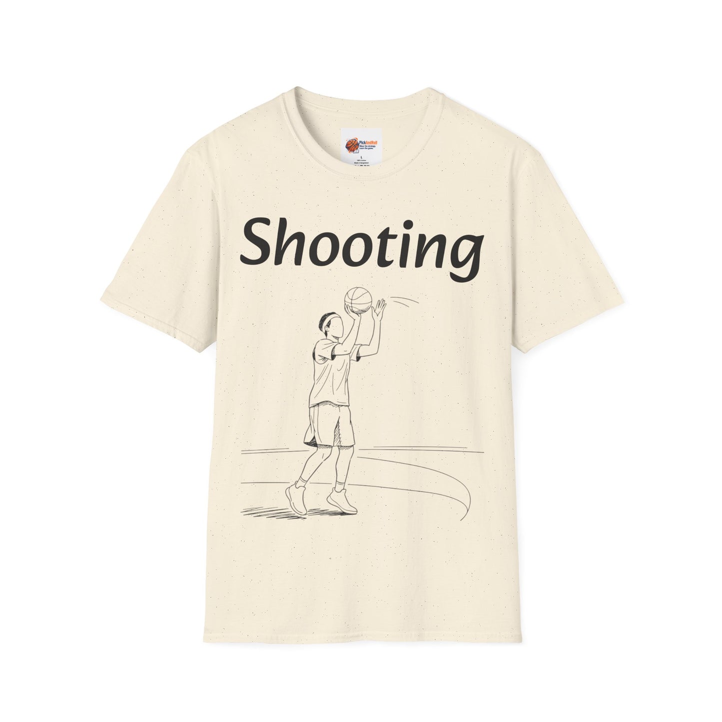 Unisex Graphic Tee with Shooting Design