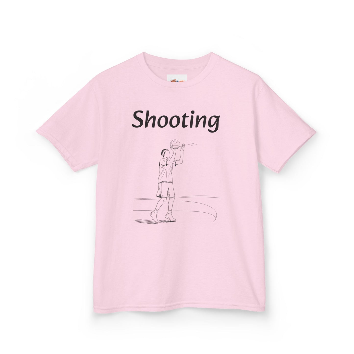 Kids Shooting Tee for Young Athletes.