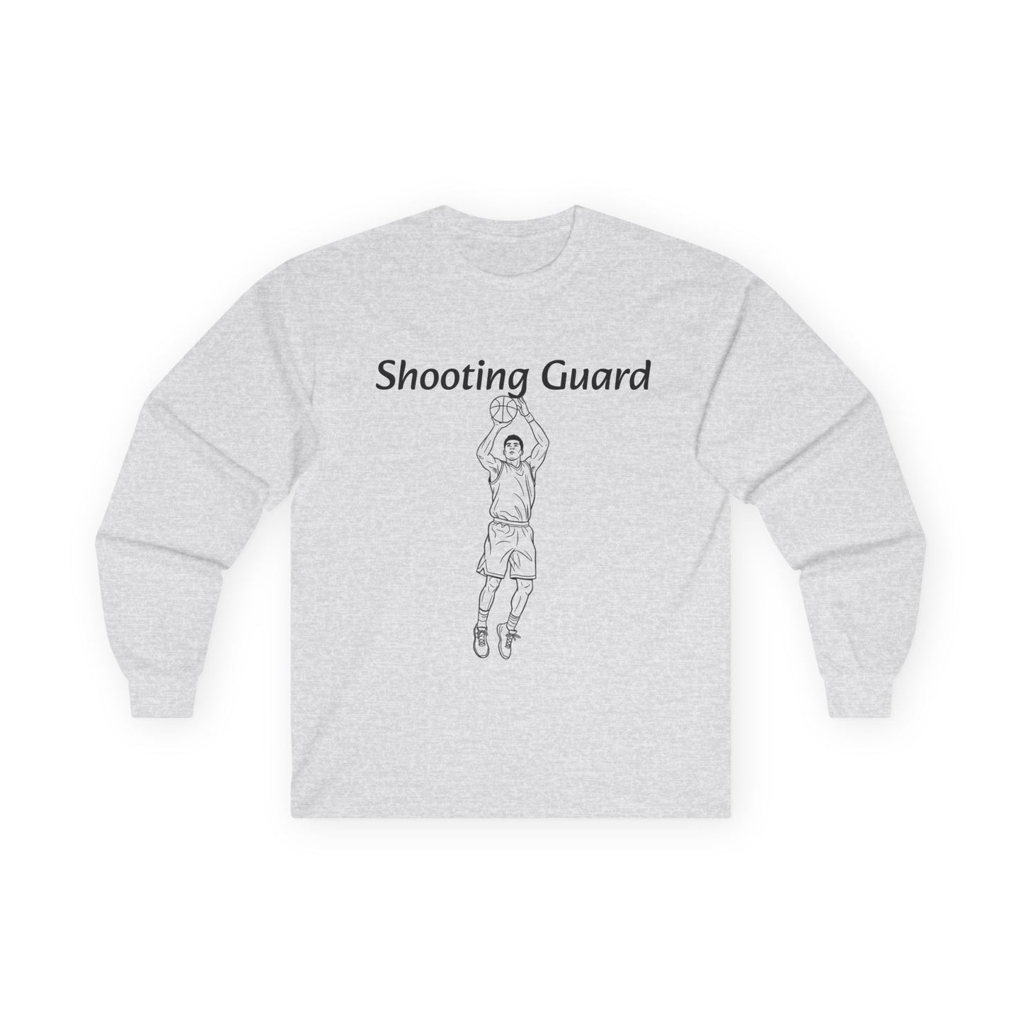 Shooting Guard Unisex Long Sleeve Shirt.