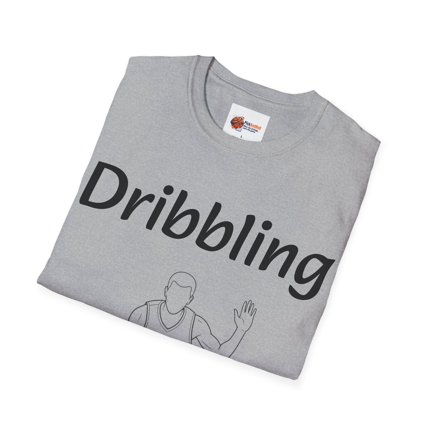 Unisex Graphic Tee with Dribbling Design