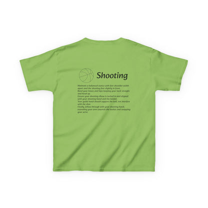 Kids Shooting Tee for Young Athletes.