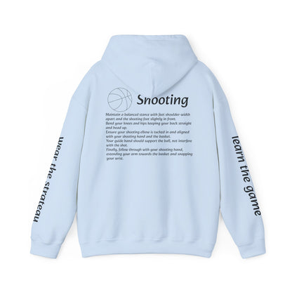 Unisex Heavy Blend Sweatshirt with Shooting Design.