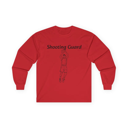 Shooting Guard Unisex Long Sleeve Shirt.