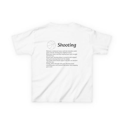 Kids Shooting Tee for Young Athletes.