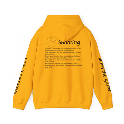 Unisex Heavy Blend Sweatshirt with Shooting Design.