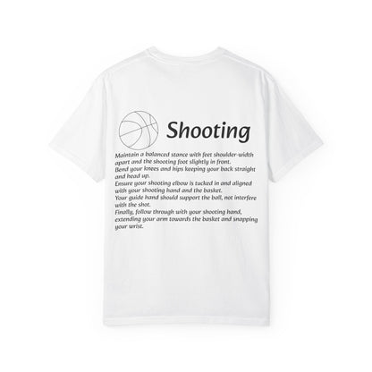 Unisex Athletic Tee with Shooting Design