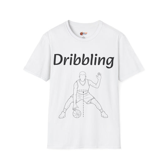 Unisex Graphic Tee with Dribbling Design