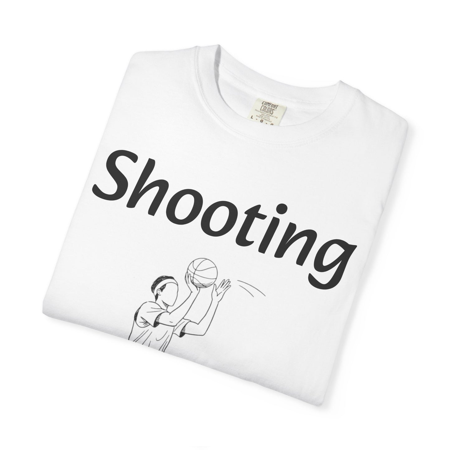 Unisex Athletic Tee with Shooting Design