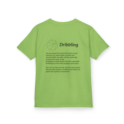 Kids Dribbling Tee for Young Athletes.