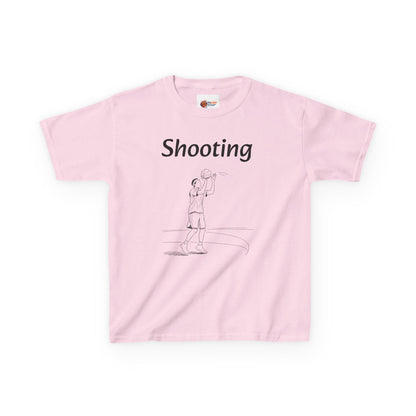 Kids Shooting Tee for Young Athletes.