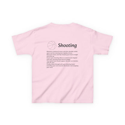 Kids Shooting Tee for Young Athletes.