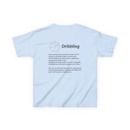 Kids Dribbling Tee for Young Athletes.