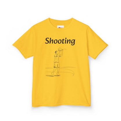 Kids Shooting Tee for Young Athletes.