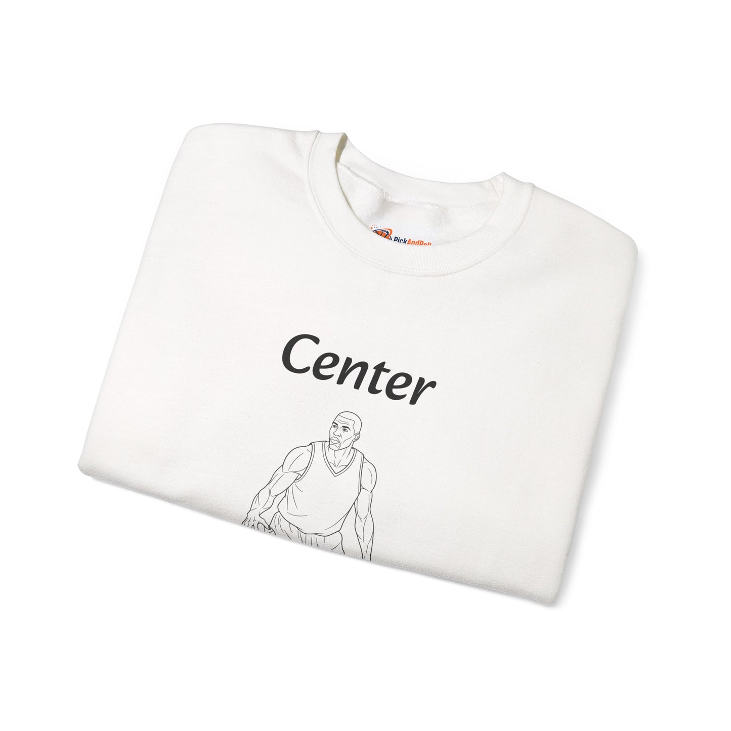 Unisex Heavy Blend™ Crewneck Center.