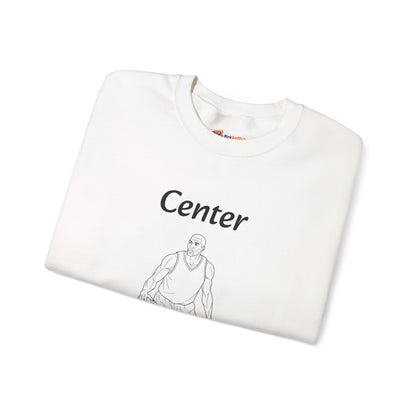 Unisex Heavy Blend™ Crewneck Center.