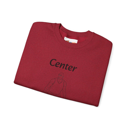 Unisex Heavy Blend™ Crewneck Center.