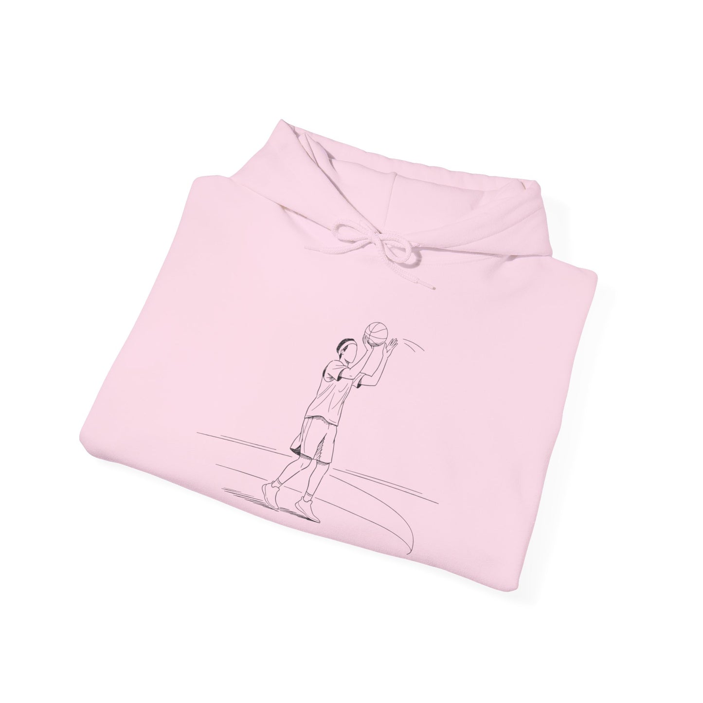 Unisex Heavy Blend Sweatshirt with Shooting Design.